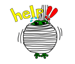 frog that made a legend sticker #8884663