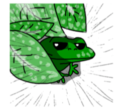 frog that made a legend sticker #8884665