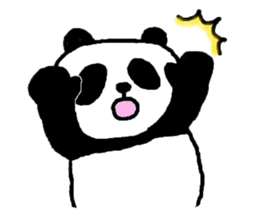 Panda Pan-chan. sticker #8884940