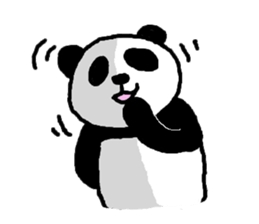 Panda Pan-chan. sticker #8884942