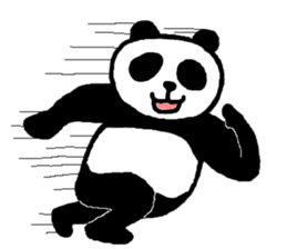 Panda Pan-chan. sticker #8884943