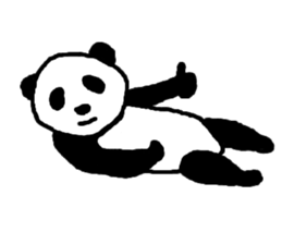 Panda Pan-chan. sticker #8884944