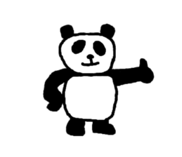 Panda Pan-chan. sticker #8884945
