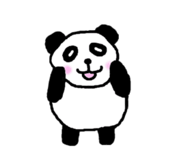 Panda Pan-chan. sticker #8884952