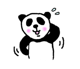 Panda Pan-chan. sticker #8884953