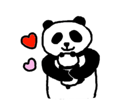 Panda Pan-chan. sticker #8884954