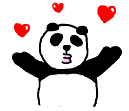 Panda Pan-chan. sticker #8884955