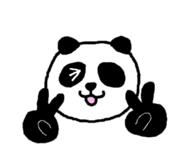 Panda Pan-chan. sticker #8884959