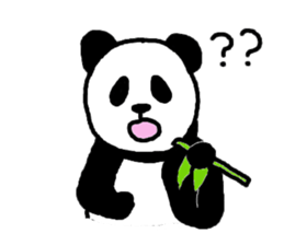 Panda Pan-chan. sticker #8884961