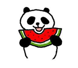 Panda Pan-chan. sticker #8884965