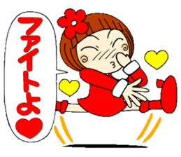Castor bean-chan 19 sticker #8885053