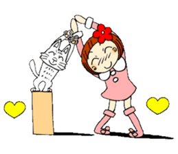 Castor bean-chan 19 sticker #8885055