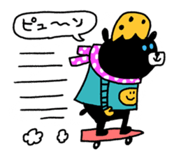 Black bear!! sticker #8885100