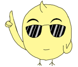 chick baby sticker #8885241