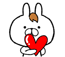 Frequently used words rabbit6 sticker #8885263