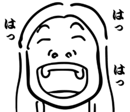 Japanese old-fashioned beautiful woman 2 sticker #8885300