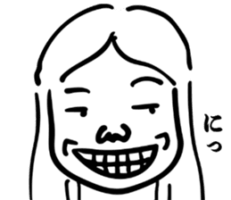 Japanese old-fashioned beautiful woman 2 sticker #8885301