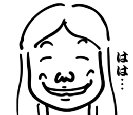 Japanese old-fashioned beautiful woman 2 sticker #8885302