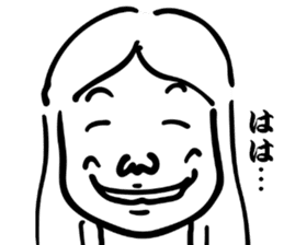 Japanese old-fashioned beautiful woman 2 sticker #8885302