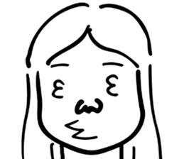 Japanese old-fashioned beautiful woman 2 sticker #8885310