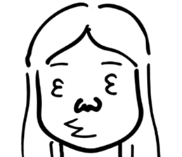 Japanese old-fashioned beautiful woman 2 sticker #8885310