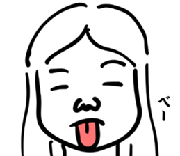 Japanese old-fashioned beautiful woman 2 sticker #8885311