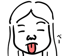 Japanese old-fashioned beautiful woman 2 sticker #8885311