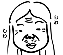 Japanese old-fashioned beautiful woman 2 sticker #8885321