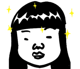 Japanese old-fashioned beautiful woman 2 sticker #8885322