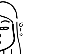 Japanese old-fashioned beautiful woman 2 sticker #8885331