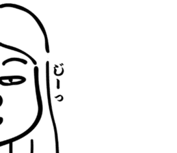 Japanese old-fashioned beautiful woman 2 sticker #8885331