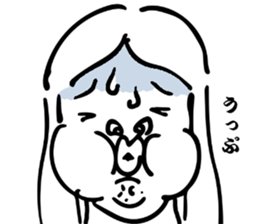 Japanese old-fashioned beautiful woman 2 sticker #8885333