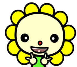 the flower kid sticker #8885459