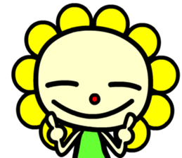 the flower kid sticker #8885463