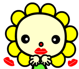 the flower kid sticker #8885470