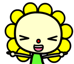 the flower kid sticker #8885471