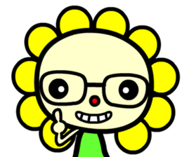 the flower kid sticker #8885475