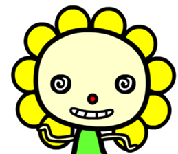 the flower kid sticker #8885479
