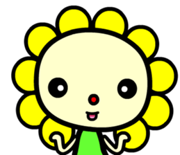 the flower kid sticker #8885484