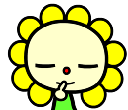 the flower kid sticker #8885490