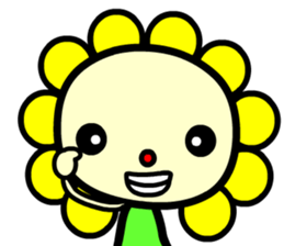 the flower kid sticker #8885494