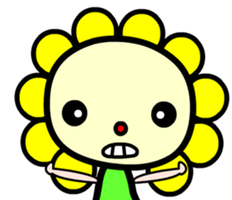 the flower kid sticker #8885495