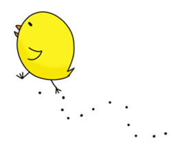 Verbose chick sticker #8885655