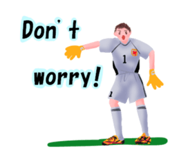 Football boy's sticker sticker #8885990