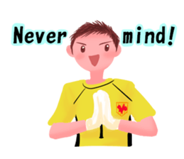 Football boy's sticker sticker #8885991