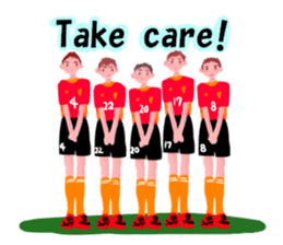 Football boy's sticker sticker #8885993