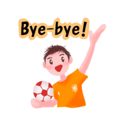 Football boy's sticker sticker #8886014