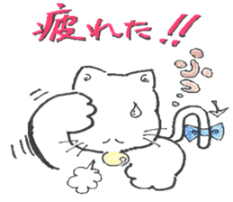 shironeko no kurochan sticker #8887274