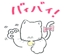 shironeko no kurochan sticker #8887277