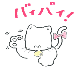 shironeko no kurochan sticker #8887277